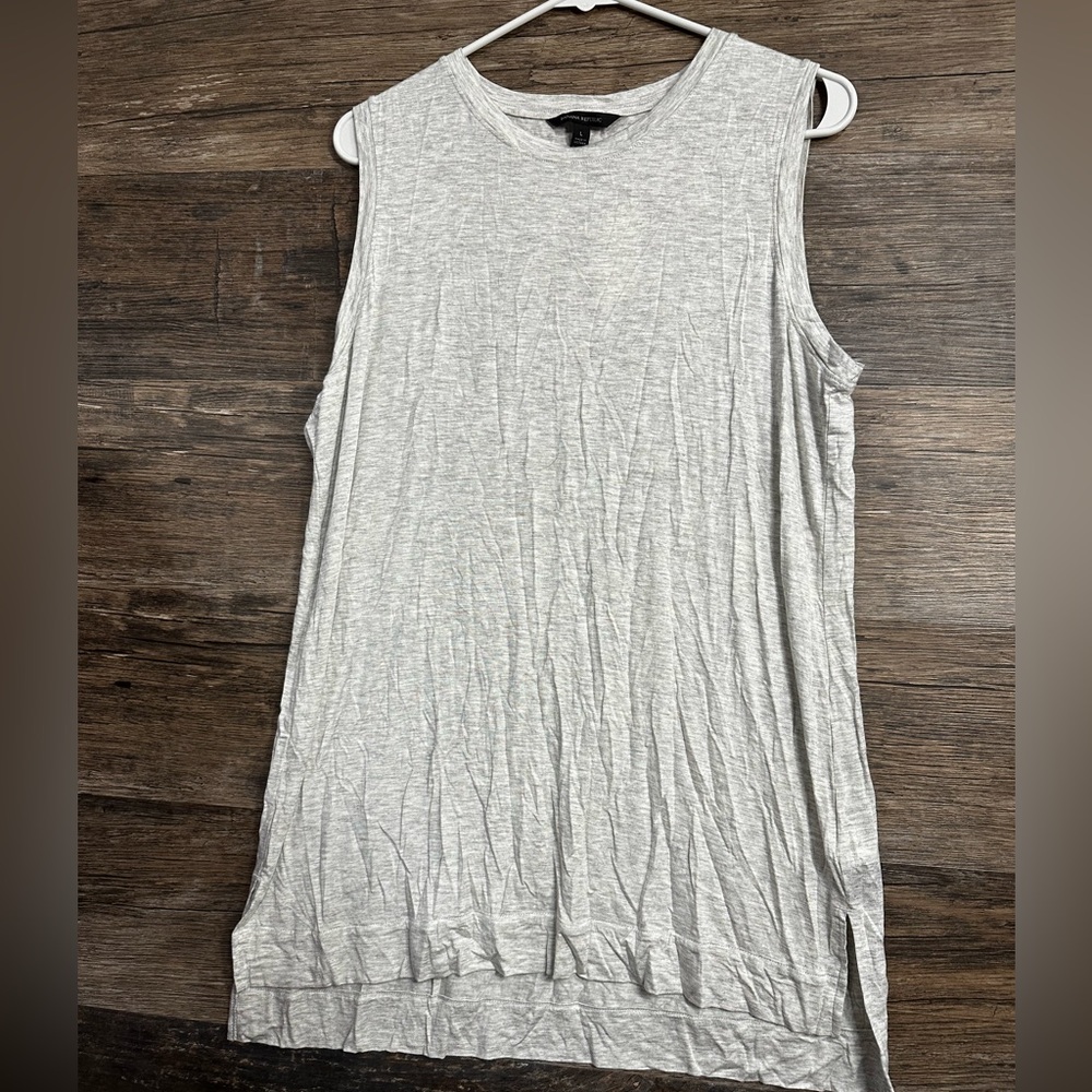 Banana Republic Light Gray Tank Top